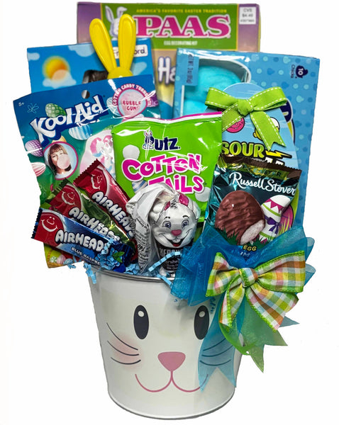 Delight Expressions® "Hoppy Easter" Easter Gift Pail - Premade Easter Basket for Kids - For Boys