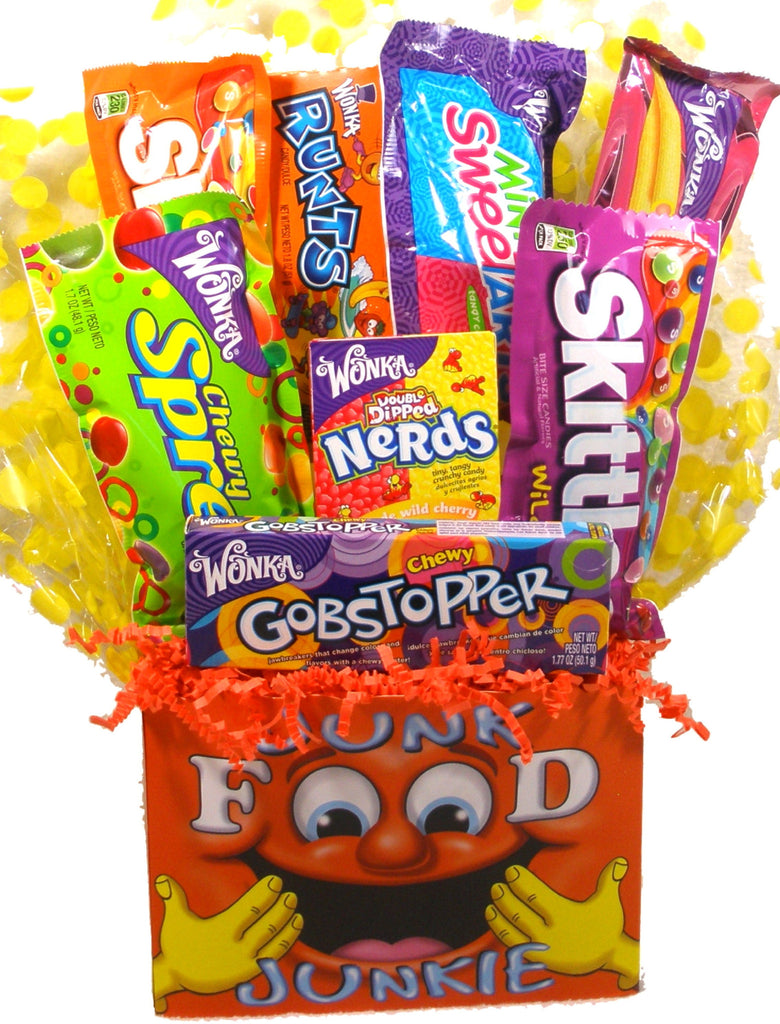 Junk Food "Junkie" Gift Basket