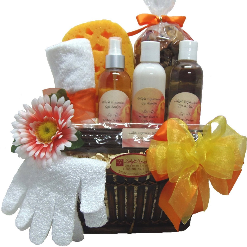 Amber Dream Bath & Body Gift Basket