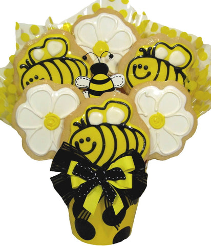 Just BEEcause Cookie Bouquet 