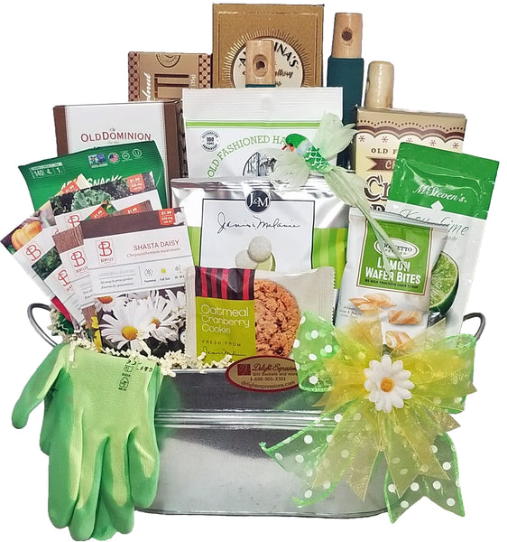 Garden Tools and Goods Gift Basket