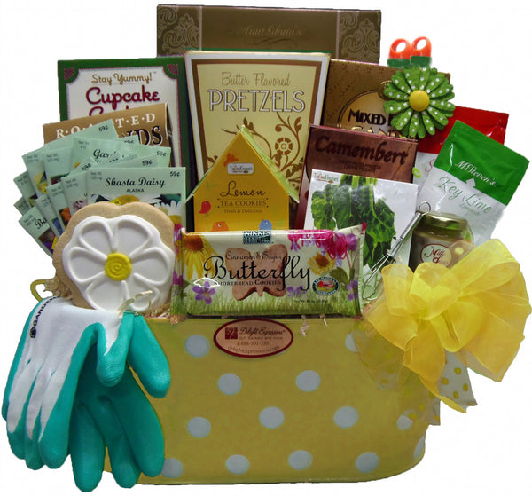 "Garden in Bloom" Gourmet Gift Basket