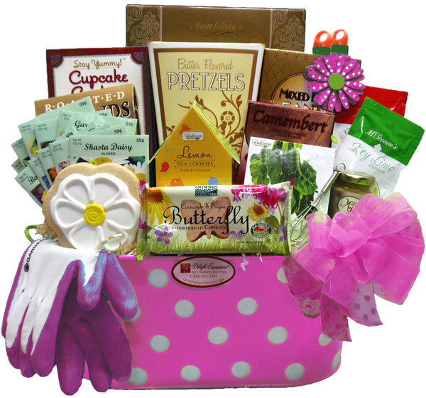 "Garden in Bloom" Gourmet Gift Basket