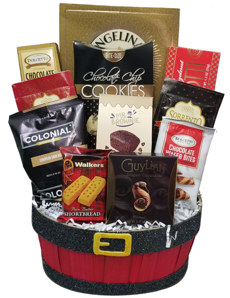 Goodies from Santa Holiday Christmas Gift Basket