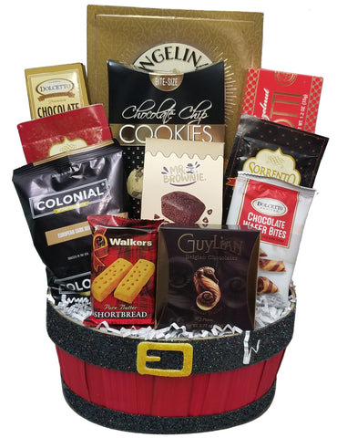 Goodies from Santa Holiday Christmas Gift Basket