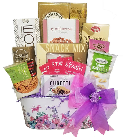 "Cheerful Wishes" Gourmet Food Gift Basket - Small