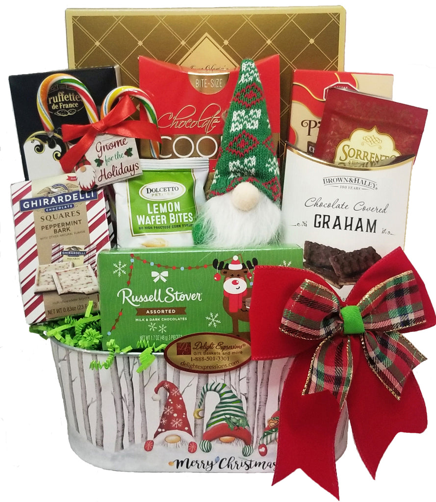 "Gnome for the Holidays" Christmas Gift Basket