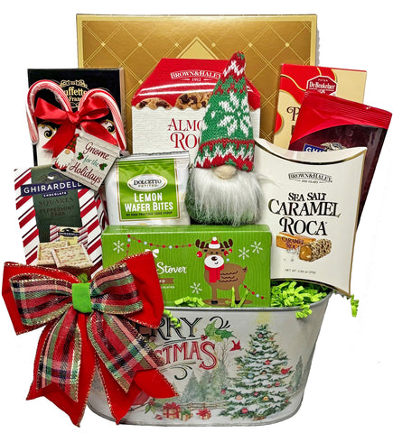 "Gnome for the Holidays" Christmas Gift Basket