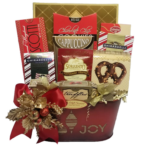 Delight Expressions® "Joy to the World" Holiday Christmas Gift Basket