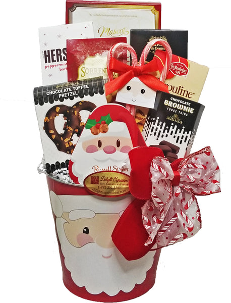 Santa's Favorites Christmas Gift Basket - Holiday Gift Basket