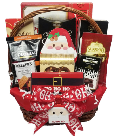 Santa Says… HOHOHO  Holiday Christmas Food Gift Basket