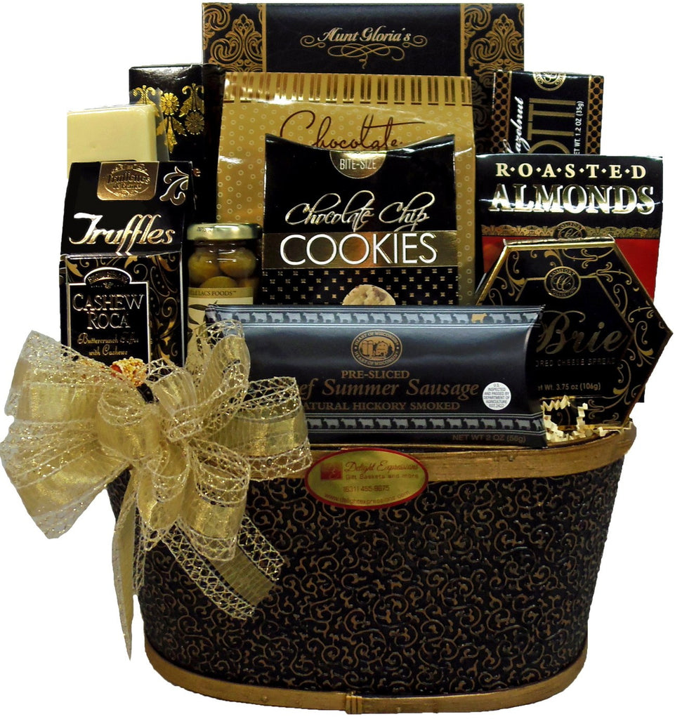 Thoughtful Wishes Gourmet Gift Basket