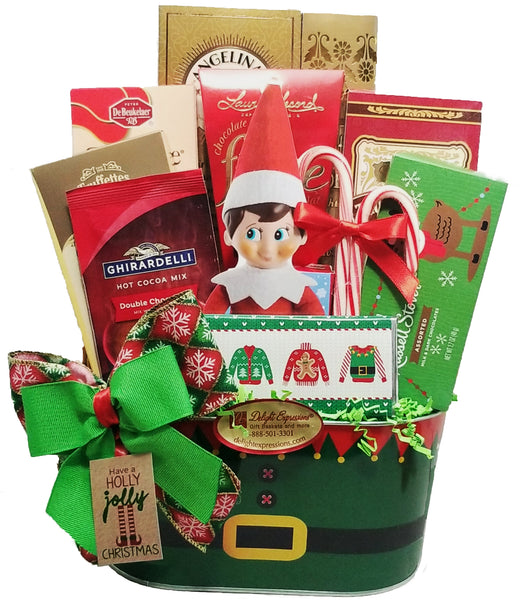 Delight Expressions® "Have a Holly Jolly Christmas" Holiday Christmas Gift Basket