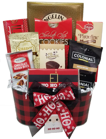 Santa Says… HOHOHO  Holiday Christmas Food Gift Basket