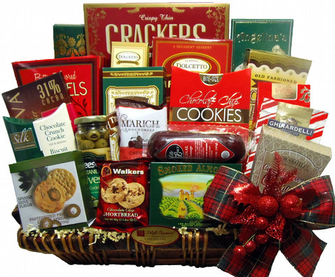 "Season Greetings" Holiday Gourmet Gift Basket