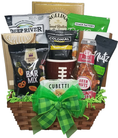 Snack Time Gift Basket (Football)